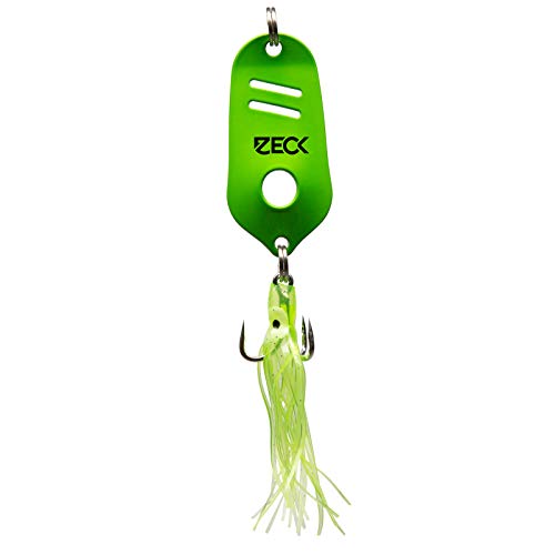 Zeck Blinker zum Wallerfischen - Blinker Jörg Octo Spoon - Green - 45g Zeck Blinker zum Wallerfischen - Blinker Jörg Octo Spoon - Green - 45g von ZECK