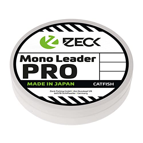 Zeck Mono Leader Pro 1,28mm 90kg 20m monofiles Welsvorfach von ZECK