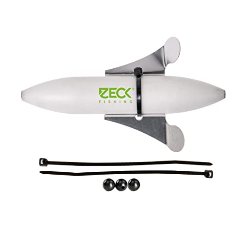 ZECK Wels - U-Pose mit abnehmbarem Propeller - Propeller U-Float Solid White -Auftrieb 20 g von ZECK