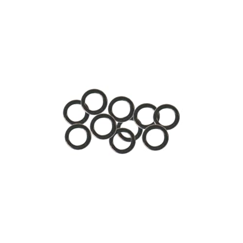 Zeck Solid Ring 43kg - 10 Verbindungsringe zur Verbindung der Hauptschnur mit dem Vorfach, Schnurverbinder zum Wallerangeln Zeck Solid Ring 43kg - 10 Verbindungsringe zur Verbindung der Hauptschnur mit dem Vorfach, Schnurverbinder zum Wallerangeln von ZECK