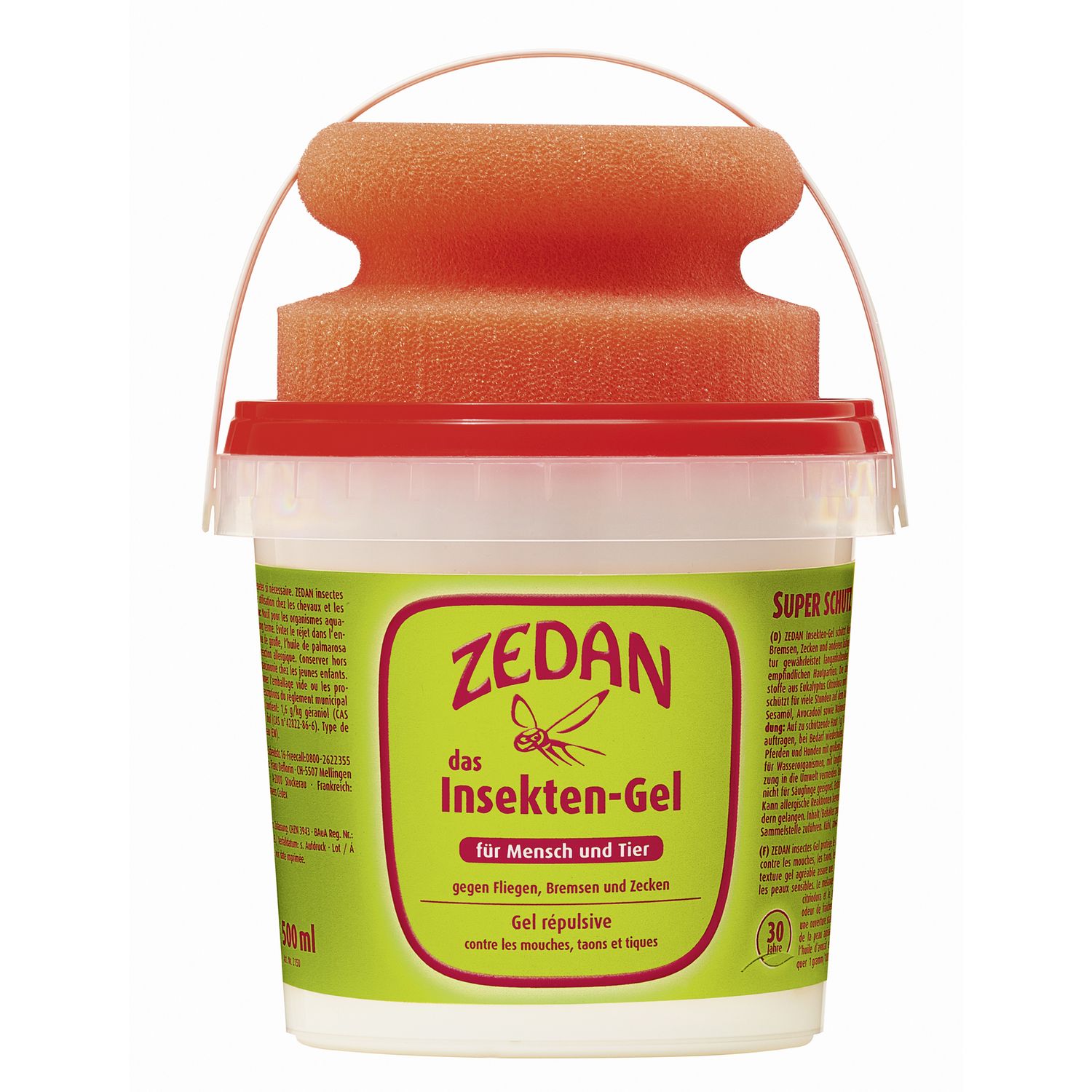 Zedan Natürliches Insektengel m. Schwamm 500ml Zedan Natürliches Insektengel m. Schwamm 500ml von Zedan