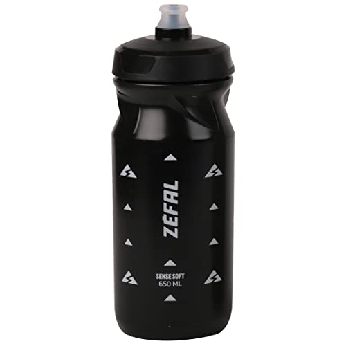 ZEFAL Sense Soft 65 Wasserflasche, Black, 650 ml von ZEFAL