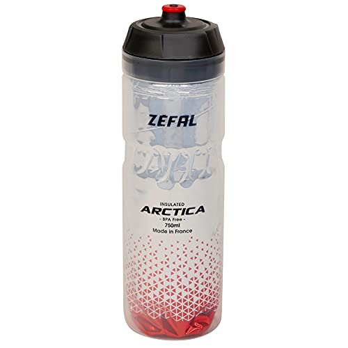 Zefal Arctica - Fahrradflasche 750 Ml Isolierte Geruchlos Und Wasserdicht Bpa-Freie Sportflasche von ZEFAL