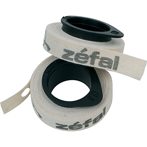 Zefal Unisex – Erwachsene Felgenband Cotton Rim, Weiß, 17mm von ZEFAL
