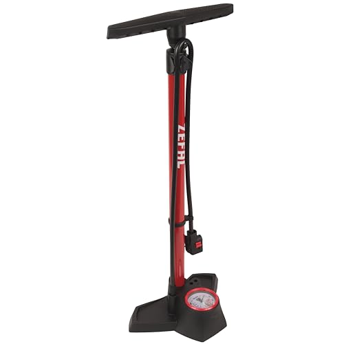 ZEFAL Profil Max FP30 Fahrradpumpe Standpumpe - 11 bar - Fahrrad Pumpe für alle Ventile - Bike Pump, rot/schwarz/weiß ZEFAL Profil Max FP30 Fahrradpumpe Standpumpe - 11 bar - Fahrrad Pumpe für alle Ventile - Bike Pump, rot/schwarz/weiß von ZEFAL