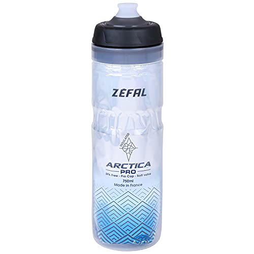 Zefal Arctica Pro Trinkflasche Silber/Blau 750m von Zéfal