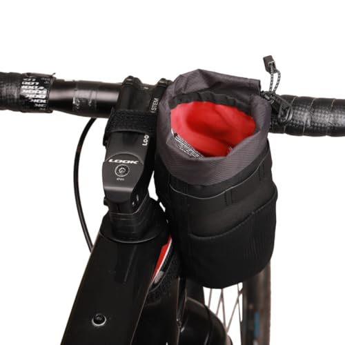 Zefal Z Adventure Pouch Bag - Fahrradlenkertasche - Erweiterbare Fahrradtasche Bikepacking - Lenkertasche Fahrrad - Schwarz, 1.1l von ZEFAL