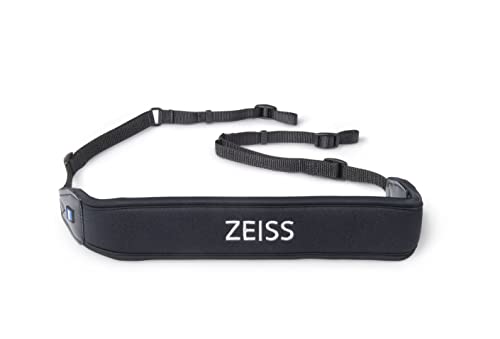 ZEISS Komfort-Kameratrageriemen (Air Cell Luftpolsterung, Neopren-Trageriemen, für Kameras und Ferngläser, Schwarz) von Zeiss