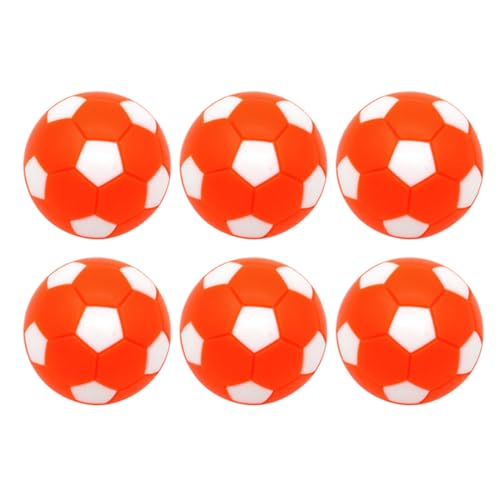 Zeiwohndc 6 Stück Tischfußball Ersatzball Offizieller Tischspielball Offizieller 32 mm Tischfußball von Zeiwohndc