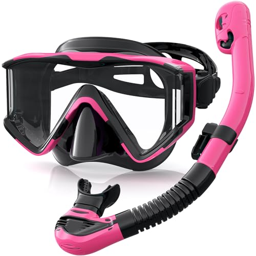 Zeligerstar Schnorchelset Erwachsene, Taucherbrille mit Schnorchel, 3-Fenster-Schnorchelmaske Anti-Fog Anti-Leck, Professional Adult Snorkeling Set für Schnorcheln, Schwimmen und Tauchen Zeligerstar Schnorchelset Erwachsene, Taucherbrille mit Schnorchel, 3-Fenster-Schnorchelmaske Anti-Fog Anti-Leck, Professional Adult Snorkeling Set für Schnorcheln, Schwimmen und Tauchen von Zeligerstar