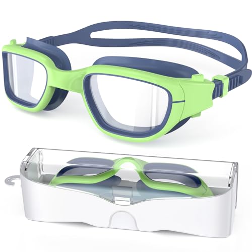 Zeligerstar Schwimmbrille Kinder, Taucherbrille Kinder 6-14 Jahre, Anti-Beschlag UV-Schutz, Kein Auslaufen, Breite Sicht, Schwimmbrillen für Jungen, Mädchen Zeligerstar Schwimmbrille Kinder, Taucherbrille Kinder 6-14 Jahre, Anti-Beschlag UV-Schutz, Kein Auslaufen, Breite Sicht, Schwimmbrillen für Jungen, Mädchen von Zeligerstar