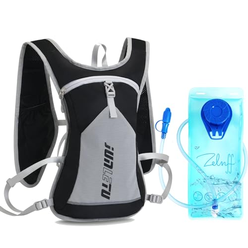 Trinkrucksack Laufen Rucksack | Fahrradrucksack | ultraleichter Laufrucksack| Trailrunning Rucksack für Wandern, Laufen, Radfahren, Camping,Marathoner| Laufweste Damen und Herren Trinkrucksack Laufen Rucksack | Fahrradrucksack | ultraleichter Laufrucksack| Trailrunning Rucksack für Wandern, Laufen, Radfahren, Camping,Marathoner| Laufweste Damen und Herren von Zelnff