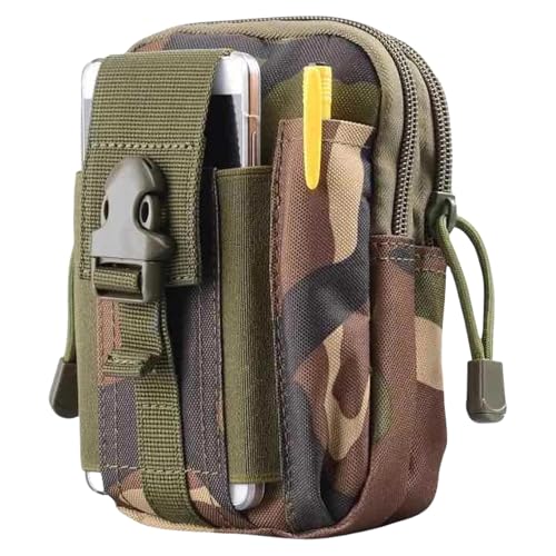 Gürteltaschen, Brieftaschen, Hüfttaschen, Jagdwerkzeug, Gürteltasche, Hüfttasche für Camping-Enthusiasten und Jäger, Dschungel-Camouflage von Zemusinet