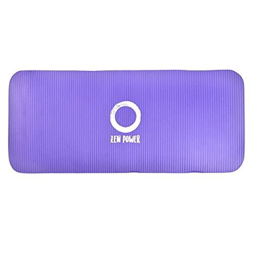 Zen Power Extra Dicke Knie-Schutzmatte, Knee-Pad für Yoga, 61x25x1,5cm, rutschfeste Kniematte aus hochwertigem NBR Schaum, Sitz-Kissen für Yoga Pilates Fitness Haushalt Garten und unterwegs Zen Power Extra Dicke Knie-Schutzmatte, Knee-Pad für Yoga, 61x25x1,5cm, rutschfeste Kniematte aus hochwertigem NBR Schaum, Sitz-Kissen für Yoga Pilates Fitness Haushalt Garten und unterwegs von Zen Power