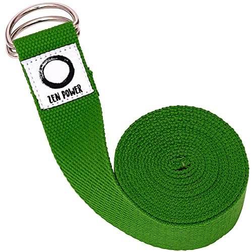 Zen Power Yoga Strap, natürlicher Yoga Gurt aus 100% Baumwolle, max. Länge 250 cm, Dehnungsgurt, widerstandsfähig, flexibel einstellbar, Yoga-Zubehör, Dehnungshilfe für Gymnastik und Fitness Zen Power Yoga Strap, natürlicher Yoga Gurt aus 100% Baumwolle, max. Länge 250 cm, Dehnungsgurt, widerstandsfähig, flexibel einstellbar, Yoga-Zubehör, Dehnungshilfe für Gymnastik und Fitness von Zen Power
