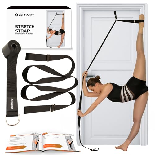 Stretch-Gurt mit Türanker – Verbesserung der Beindehnung mit Türflexibilitätstrainer – perfekte Heimausrüstung für Ballett, Tanz, MMA, Taekwondo, Yoga & Gymnastik Übungen – Booklet & Box enthalten Stretch-Gurt mit Türanker – Verbesserung der Beindehnung mit Türflexibilitätstrainer – perfekte Heimausrüstung für Ballett, Tanz, MMA, Taekwondo, Yoga & Gymnastik Übungen – Booklet & Box enthalten von Zenmarkt