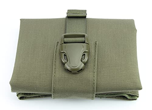 Zentauron Abwurfsack MOLLE 30 x 35 cm, 5 Liter Faltbare Dump Pouch aus Cordura Empty Shell Pouch mit Molle-System, Molle-Tasche taktisches Ausrüstung von Zentauron