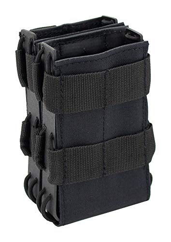 Zentauron Doppelschnellzieh-Magazintasche für M4 Magazine – MOLLE Fast Mag Pouch aus Cordura & Kydex, Für 2 Magazine, Individuell Einstellbare Gummischnüre, Modular, Made in Germany Zentauron Doppelschnellzieh-Magazintasche für M4 Magazine – MOLLE Fast Mag Pouch aus Cordura & Kydex, Für 2 Magazine, Individuell Einstellbare Gummischnüre, Modular, Made in Germany von Zentauron