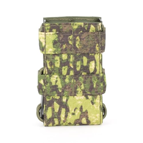 Zentauron Schnellzieh-Magazintasche M4 M16 MOLLE kompatibel, für NATO 5,56 mm Magazine – Hybridkonstruktion aus Cordura & Kydex, anpassbare Anpressung, schnelle Handhabung, Taktische Fast Mag Pouch Zentauron Schnellzieh-Magazintasche M4 M16 MOLLE kompatibel, für NATO 5,56 mm Magazine – Hybridkonstruktion aus Cordura & Kydex, anpassbare Anpressung, schnelle Handhabung, Taktische Fast Mag Pouch von Zentauron