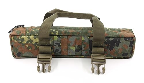 Zentauron Zielfernrohr-Schutztasche, Gepolsterte Scope-Schutzhülle aus Cordura mit Traggriff, Molle und Fächer von Zentauron