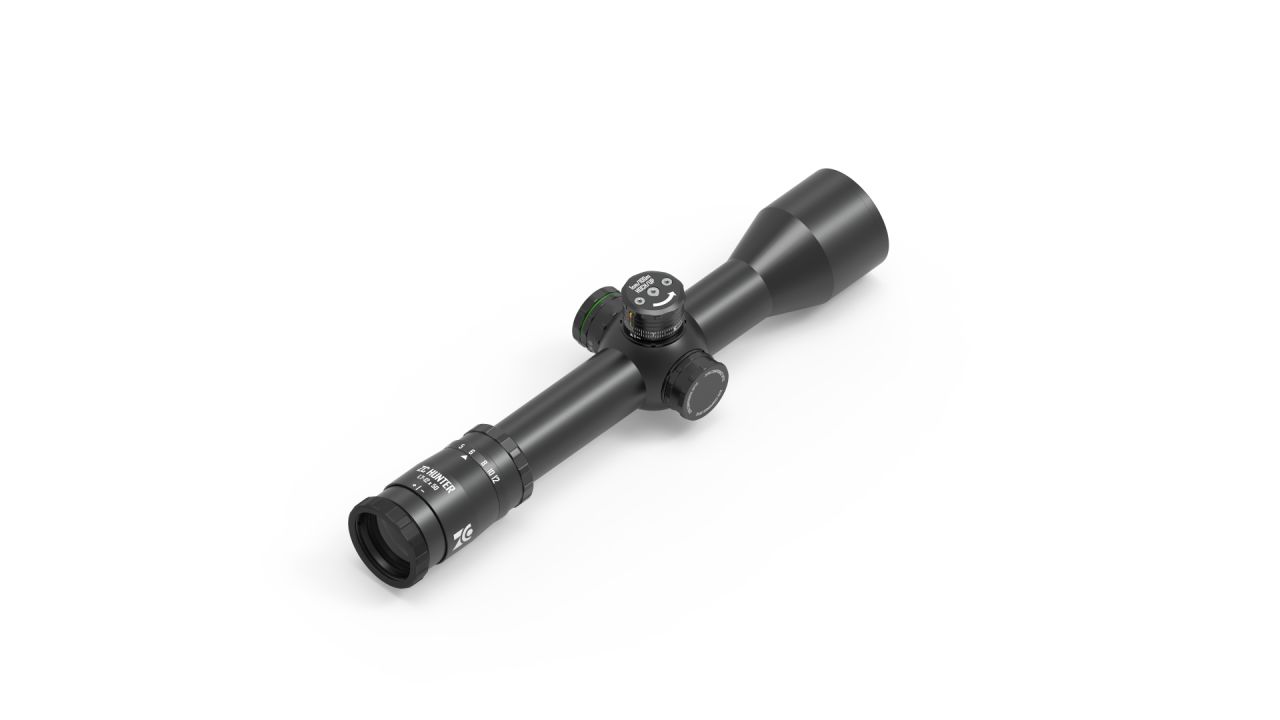 ZCO Zero Compromise ZC Hunter 1,7-12x50 Zielfernrohr 4A-iD-SFP mit Ballistik Turm von Zero Compromise Optic