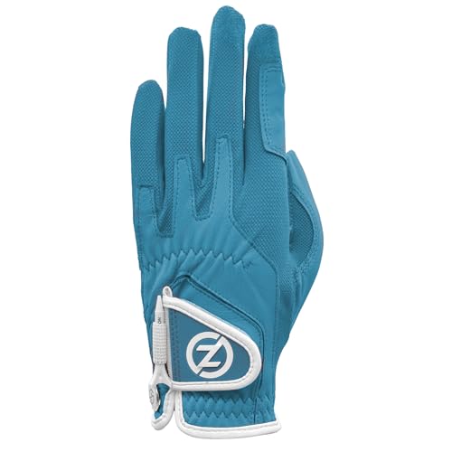 Zero Friction Damen Cabretta Elite Linke Hand Golfhandschuh, Einheitsgröße, Türkis Zero Friction Damen Cabretta Elite Linke Hand Golfhandschuh, Einheitsgröße, Türkis von Zero Friction