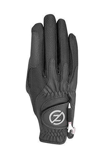 Zero Friction Damen Kompressions-Passform Rechte Hand Golfhandschuh, Schwarz von Zero Friction