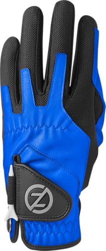 Zero Friction Kompressions-Golfhandschuhe für Männer, synthetische Golfhandschuhe in Einheitsgröße, Herren, GL00002, blau, Einheitsgröße Zero Friction Kompressions-Golfhandschuhe für Männer, synthetische Golfhandschuhe in Einheitsgröße, Herren, GL00002, blau, Einheitsgröße von Zero Friction