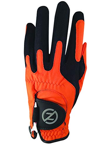 Zero Friction Men's GL00004 Golfhandschuhe, Orange, Einheitsgröße von Zero Friction