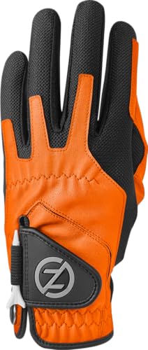 Zero Friction Men's GL00004 Golfhandschuhe, Orange, Einheitsgröße von Zero Friction