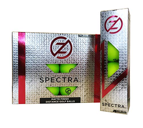 Zero Friction Spectra Golf Balls, Neon Lime von Zero Friction
