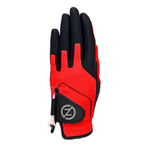 Zero Friction Unisex-Youth GL50005 Golfhandschuhe, Rot, Einheitsgröße Zero Friction Unisex-Youth GL50005 Golfhandschuhe, Rot, Einheitsgröße von Zero Friction