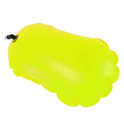 Zerodis Schwimmbojen-Tasche, 20 L, Schöne und Auffällige, Korrosionsbeständige, wasserdichte Schwimmboje Zum Schnorcheln (Fluoreszierendes Gelb) von Zerodis