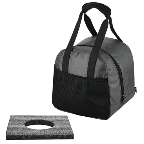 Bowlingtasche – Stilvolle Bowlingtasche, gepolsterte Bowlingtasche | praktische, leicht zu tragende Bowlingtasche, Ball-Bowlingtasche mit gepolstertem Ballhalter und Netztasche, von Zestvria