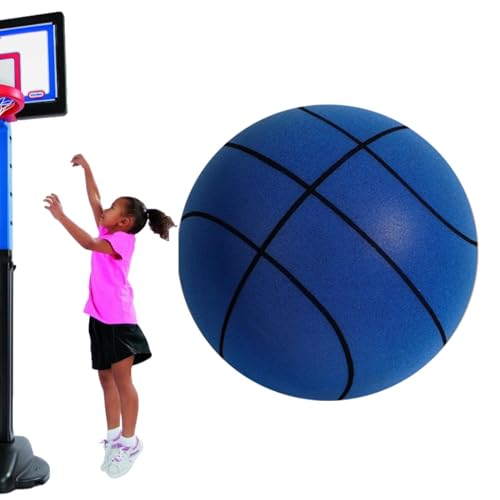 Leiser Basketball für drinnen – Dribble Dream Silent Basketball, Dribble Dream Silent Basketball | Indoor Silent Ball Silent Pat Ball für Kinder, leise Airless Soundless Basketbälle für das Training von Zestvria