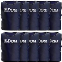 Zeus 10er-Pack Trainingsleibchen Navy von Zeus