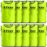 Zeus 10er-Pack Trainingsleibchen Neon Gelb Zeus 10er-Pack Trainingsleibchen Neon Gelb von Zeus