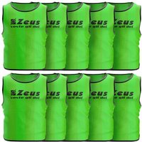 Zeus 10er-Pack Trainingsleibchen Neon Grün Zeus 10er-Pack Trainingsleibchen Neon Grün von Zeus