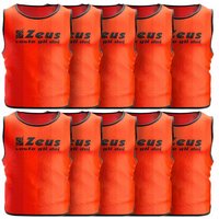 Zeus 10er-Pack Trainingsleibchen Orange von Zeus