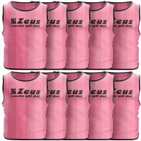 Zeus 10er-Pack Trainingsleibchen Rosa von Zeus