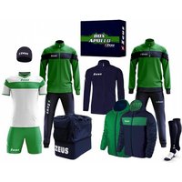 Zeus Apollo Fußball Set Teamwear Box 12-teilig Navy Grün Zeus Apollo Fußball Set Teamwear Box 12-teilig Navy Grün von Zeus