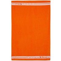 Zeus Badehandtuch Baumwolle 155 x 100 cm orange Zeus Badehandtuch Baumwolle 155 x 100 cm orange von Zeus
