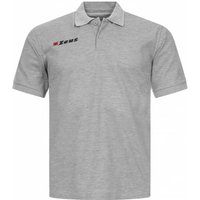 Zeus Basic Herren Polo-Shirt grau von Zeus