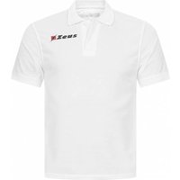 Zeus Basic Herren Poloshirt weiß Zeus Basic Herren Poloshirt weiß von Zeus