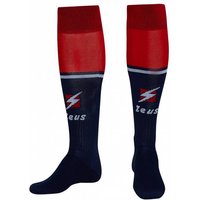 Zeus Calza United Stutzen navy rot Zeus Calza United Stutzen navy rot von Zeus
