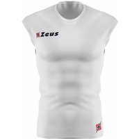 Zeus Fisiko Baselayer Ärmelloses Funktionsshirt weiß von Zeus