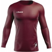 Zeus Fisiko Baselayer Langarm Funktionsshirt dunkelrot von Zeus