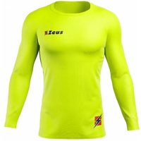 Zeus Fisiko Baselayer Langarm Funktionsshirt neongelb von Zeus