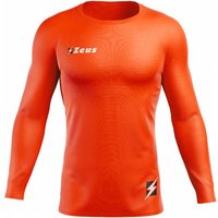 Zeus Fisiko Baselayer Langarm Funktionsshirt orange von Zeus