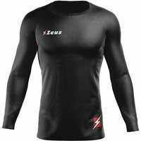 Zeus Fisiko Baselayer Langarm Funktionsshirt schwarz von Zeus